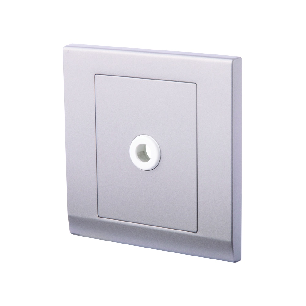 Simplicity 25A Connection Unit Flex Outlet Mid Grey RetroTouch